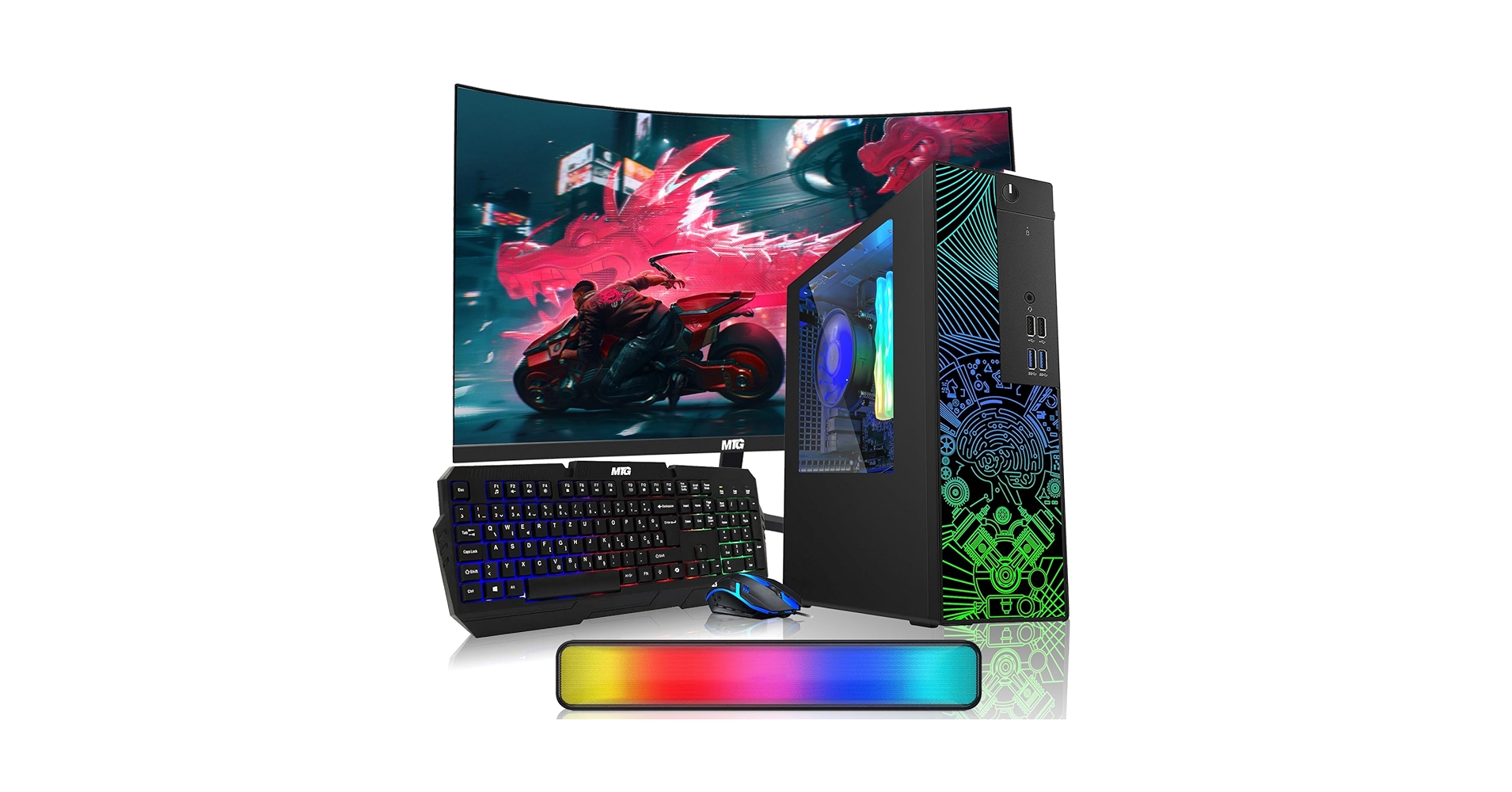 Amazon.com: TechMagnet RGB Desktop Computer PC - Intel Core