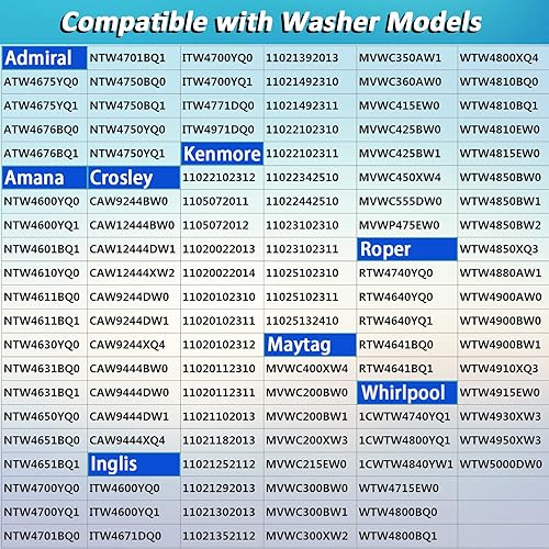 Miniatura 4 de W10683603 Reemplazo de la válvula de agua para lavadora compatible con whirlpool, kenmore, amana, maytag, crosley, Inglis, etc. Reemplazar