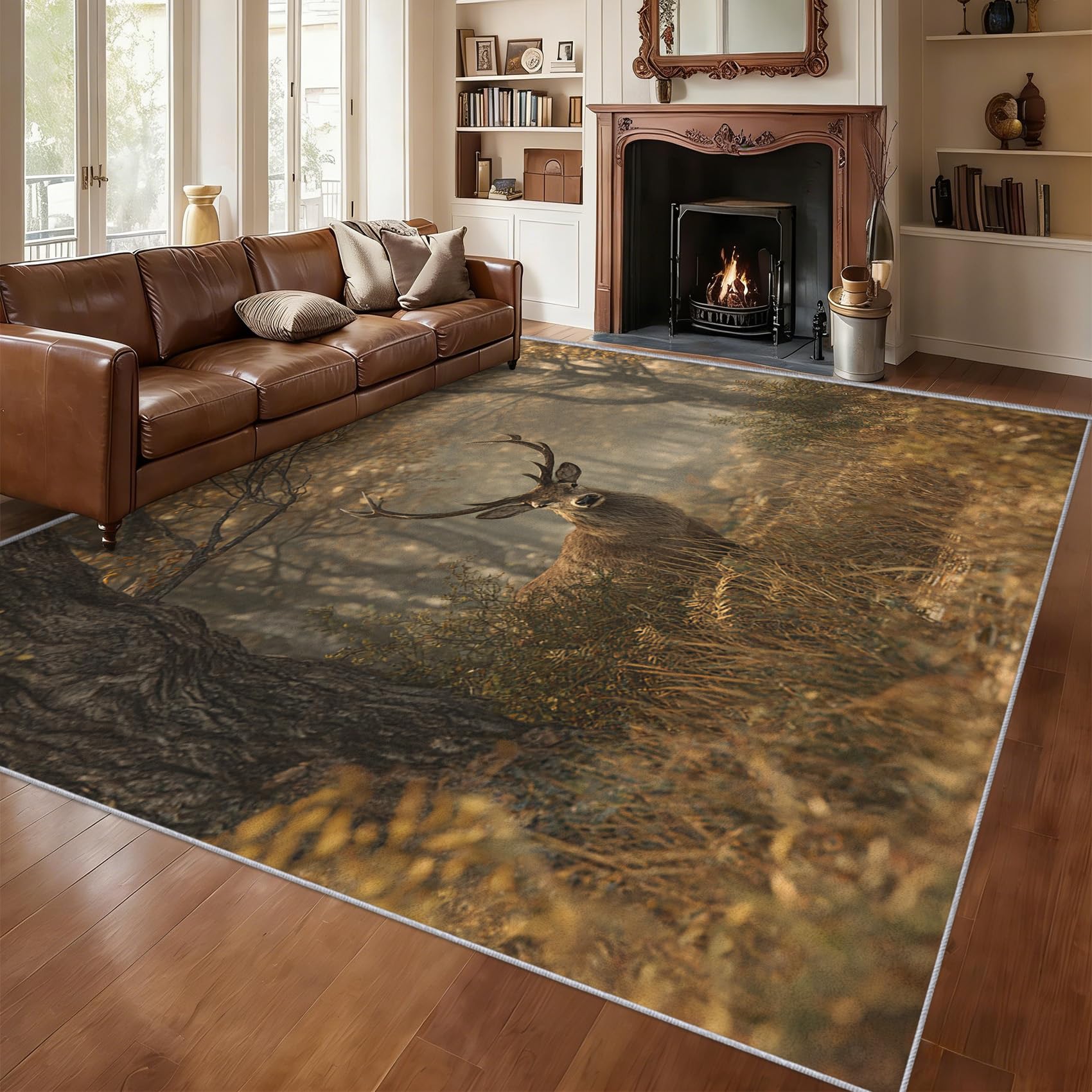 Generisch Wald Hirsch Fußmatte 60x90 cm, Home Dekoration