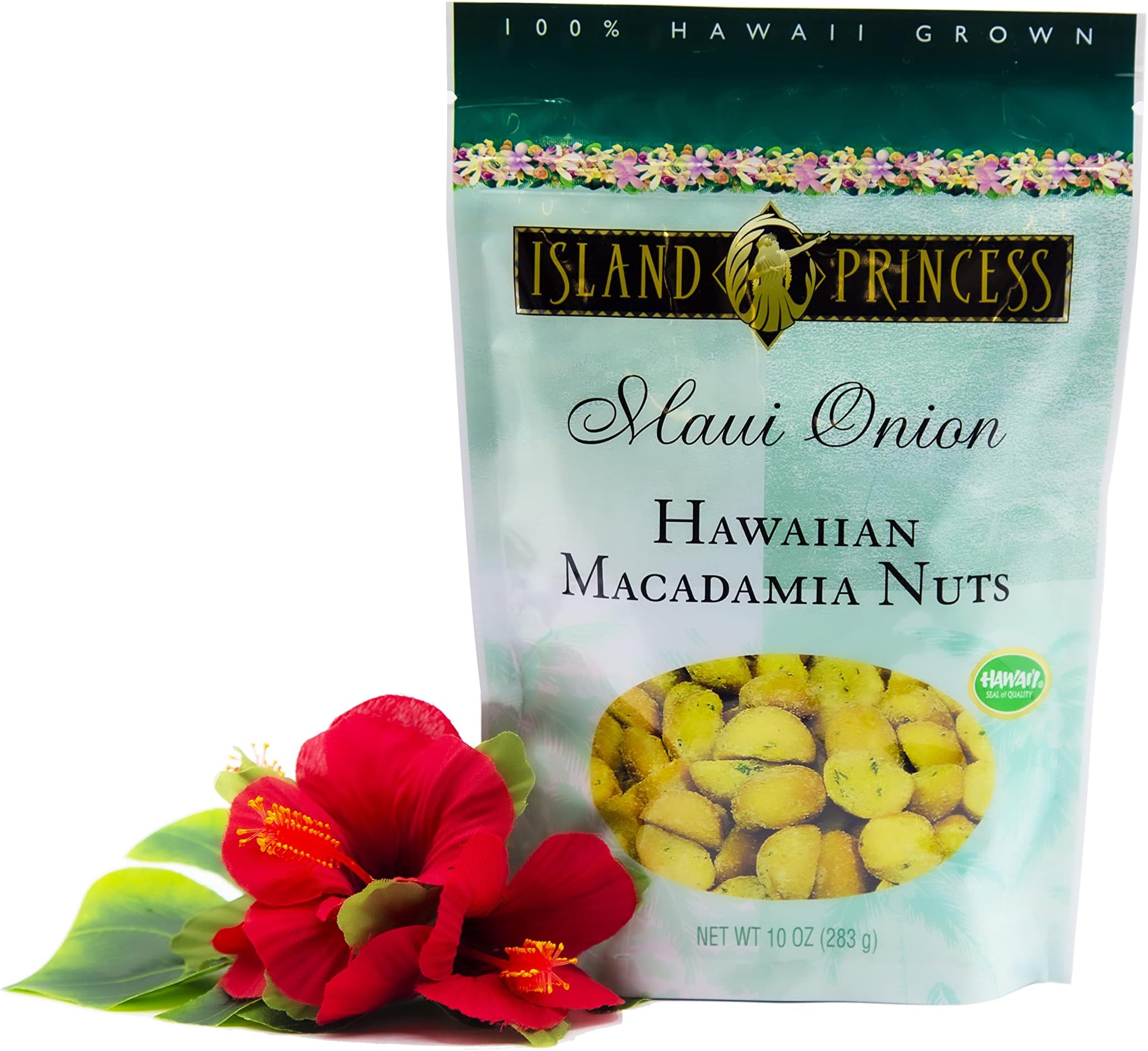 Maui Onion Hawaiian Macadamia Nuts 10oz