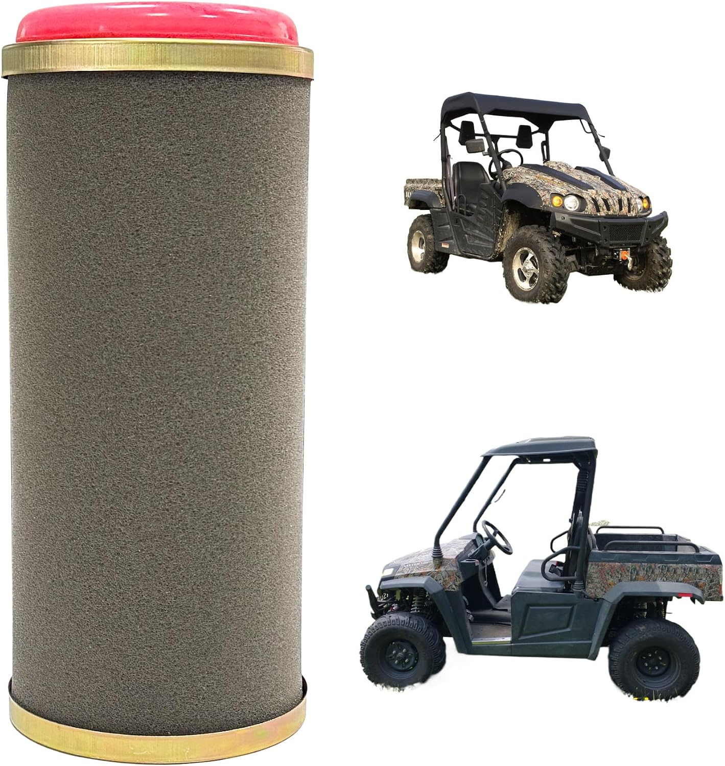 FINALAWOLF Air Filter Compatiie With Hisun Axis 500 700 UTV 400 450 500 550 700 750 800 and Massimo MSU500 700 Axis 500 700,17160-055-0000,17104-115-0000