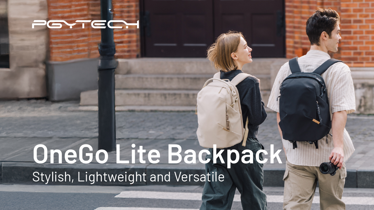 PGYTECH OneGo Lite - Sac à Dos Photo Ultra Léger 16L-22L - Idéal Pour La Ville Et Les Voyages