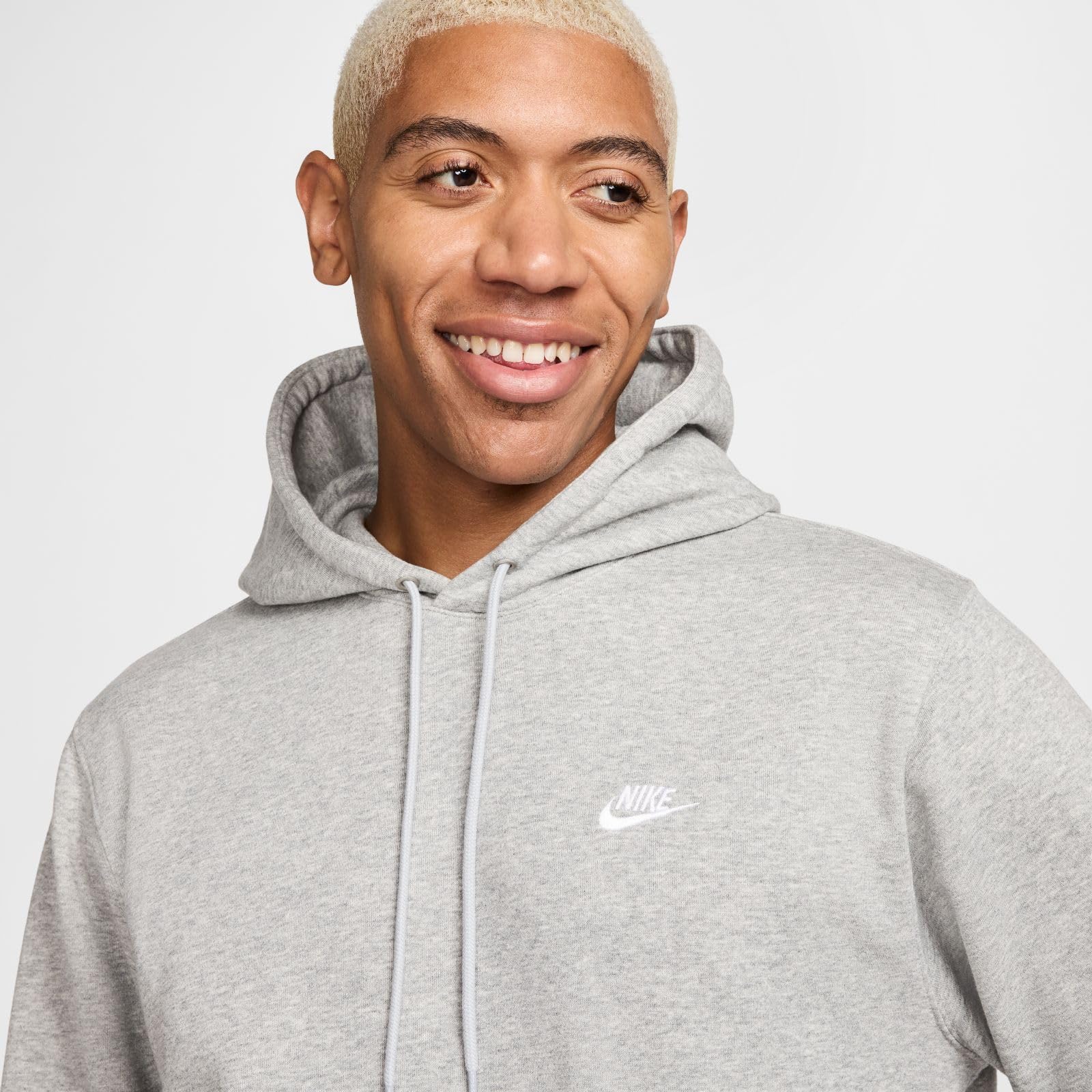 Nike Felpa Pullover in French Terry con Cappuccio Nike Club – Uomo Sweatshirt Uomo (Pacco da 1)