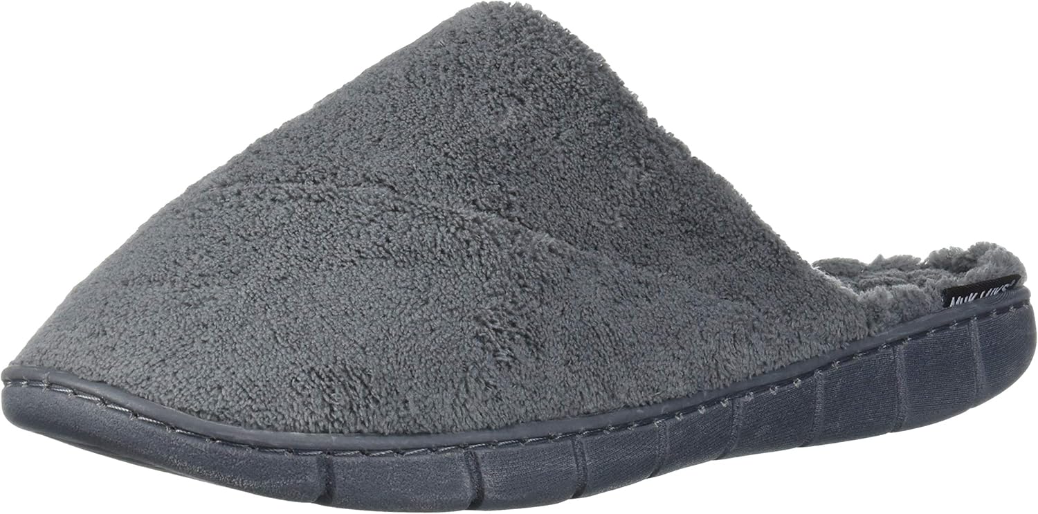 MUK LUKS Women's Gretta Slippers, Cinder, X-Large