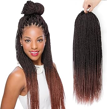 Amazon.com : NAYOO Auburn Senegalese Twist Crochet Hair 18 Inch 8
