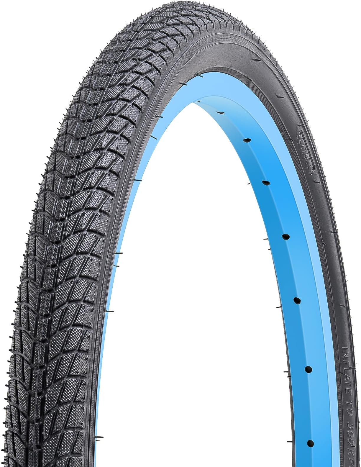 20 x 1.75 Tyres, 20 x 1.75 Bicycle Tyres, 47-406 Bicycle Coat, Foldable, Suitable for 20 x 1.75 cm, 20 x 1.95 cm, City/Gravel/Handcar/Road Bike Tyres (One)