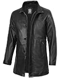 Leather Car Coats For Men - Real Leather Jacket Men