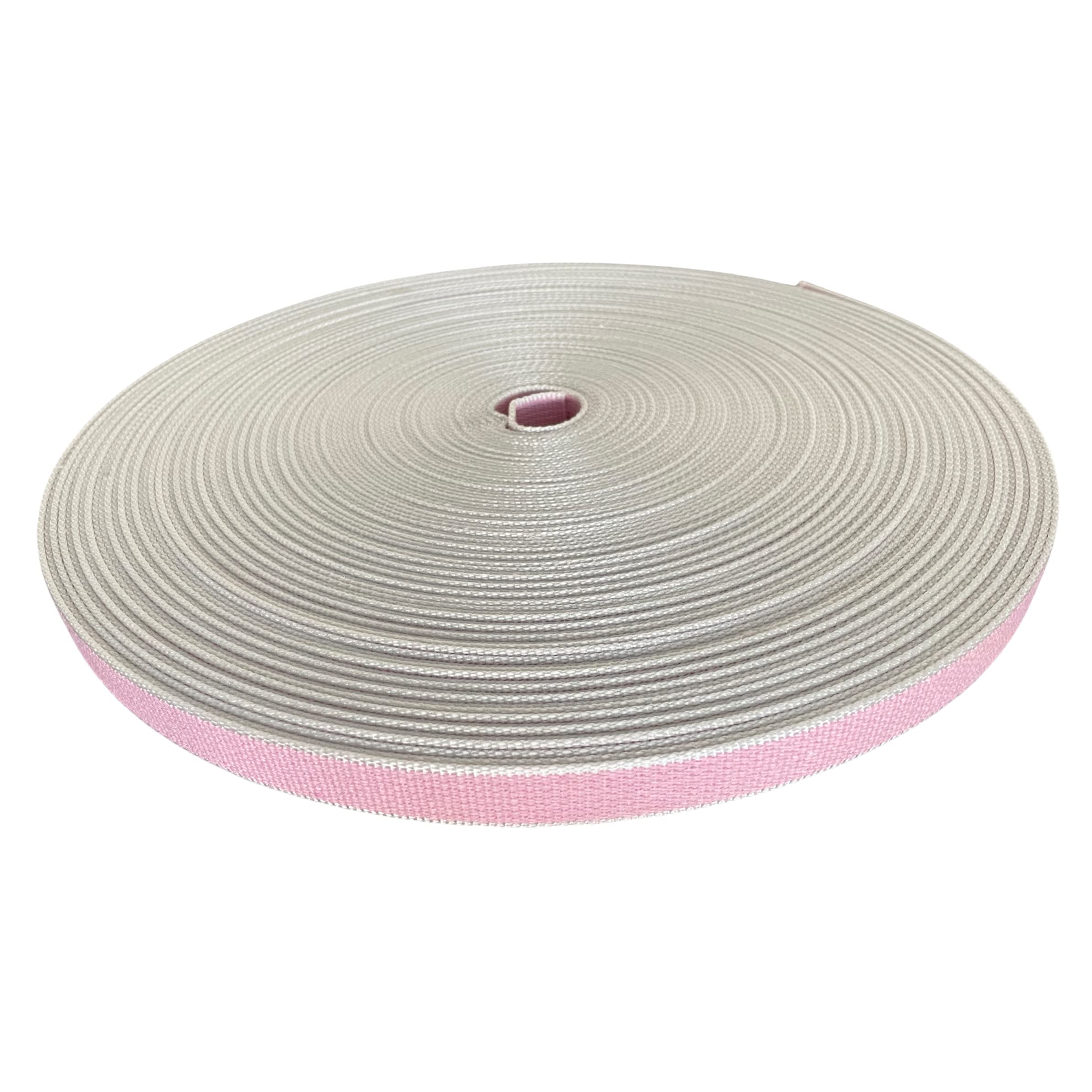 Sangle en coton robuste 22 mm pour store Couleurs assorties pour fenêtres et porte-fenêtre (50 mètres, rose différent)