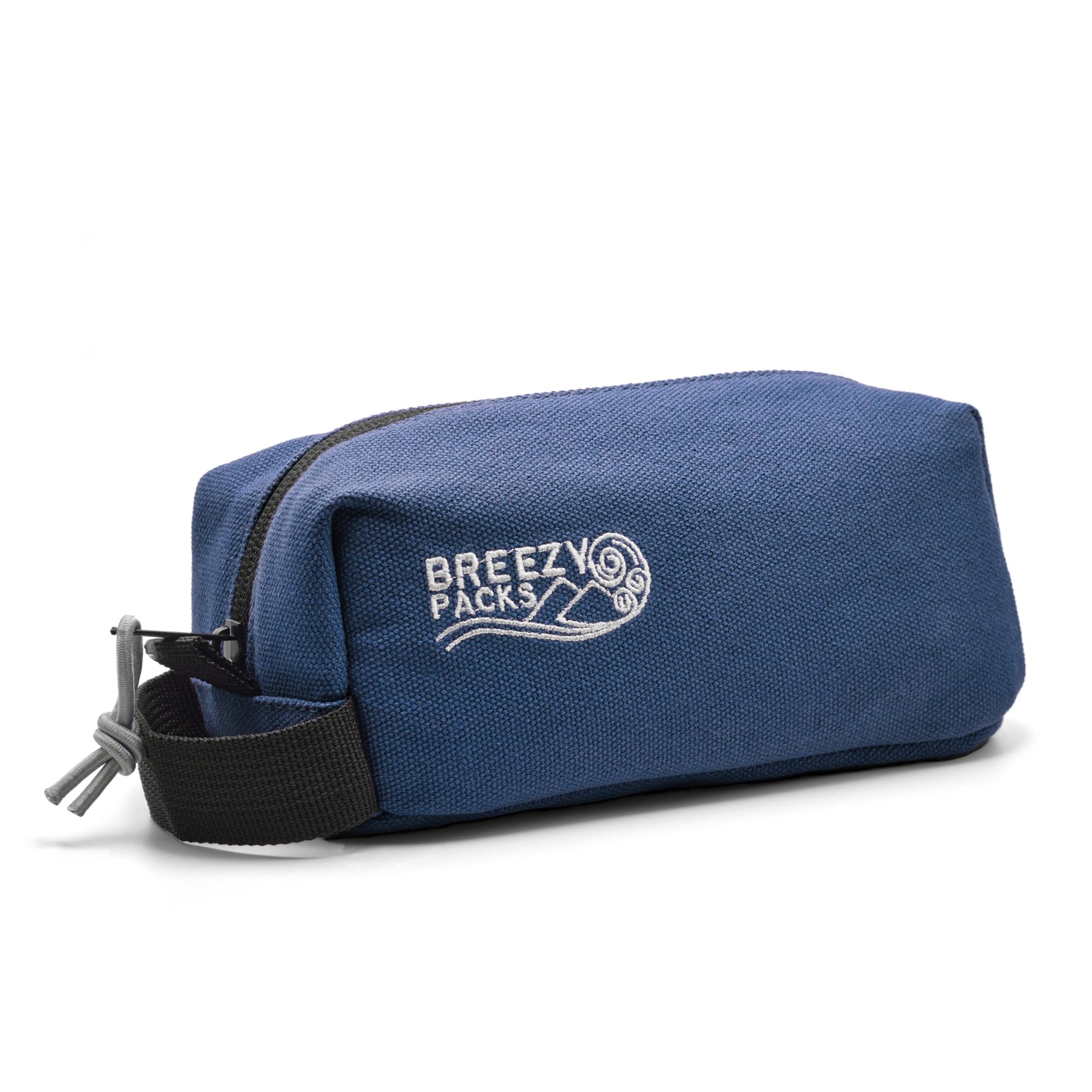 BreezyPacks Insulin Cooler Travel Case, No Icepacks, Navy V2, 7 cm x 3.5 in x 8 in