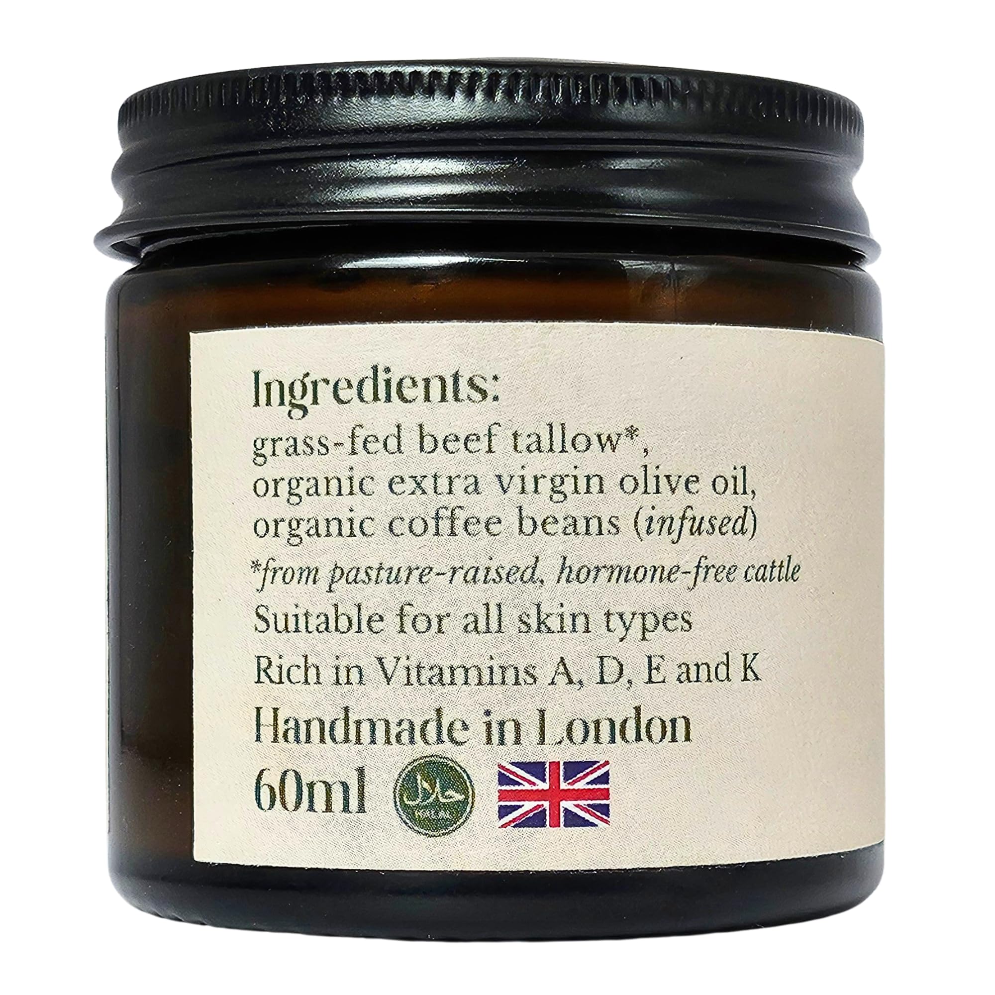 Whipped Tallow Cream, Grass-Fed, Halal Beef Tallow Skincare with Organic Olive Oil, Seed Oil Free - Image 2