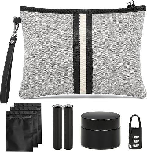 HOMEAL Bolsa a prueba de olores, bolsa a prueba de olores con cerradura, caja a prueba de olores, recipientes a prueba de olores, bolsa a prueba de