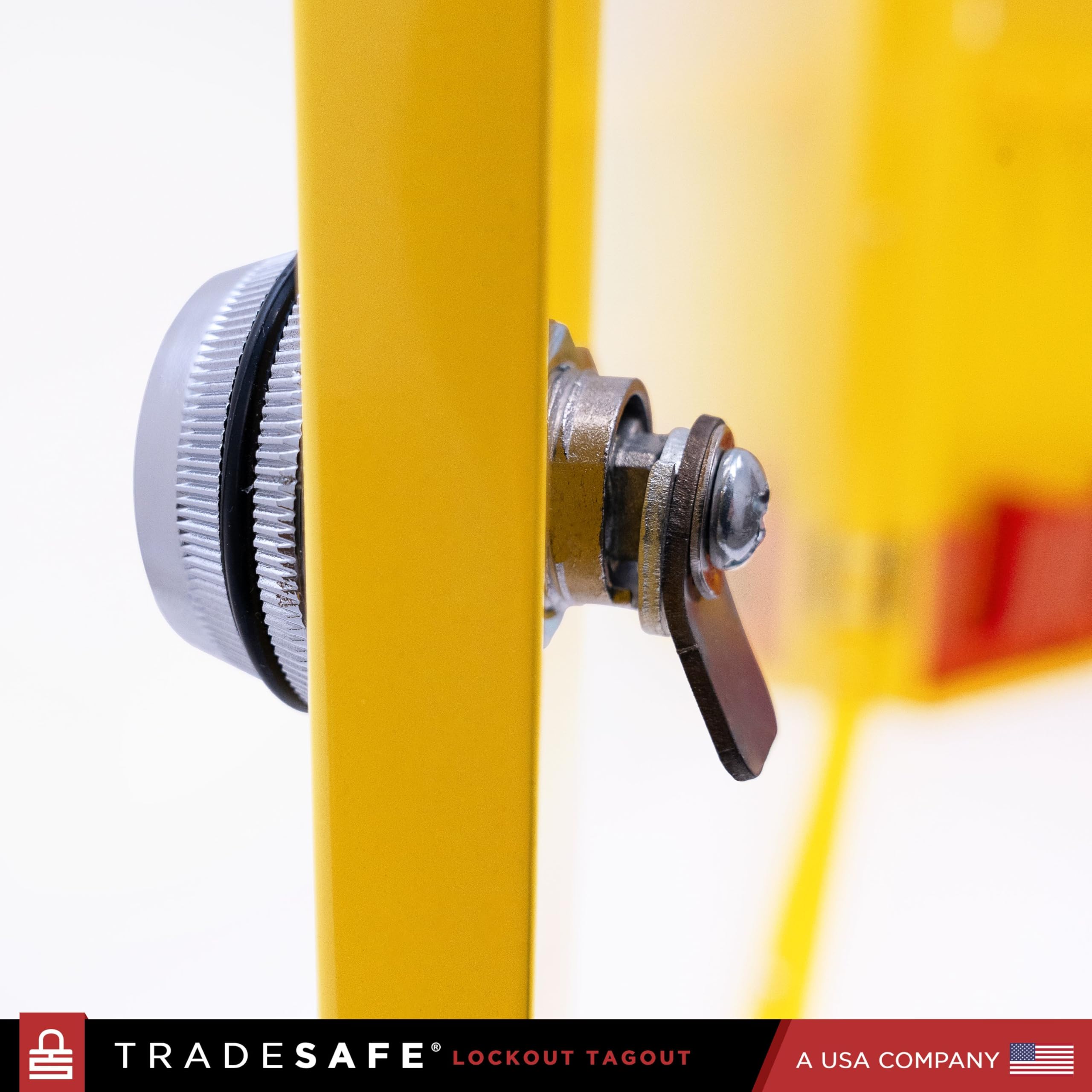 TRADESAFE Estación de etiquetado de bloqueo, estación de etiquetado de bloqueo sin llenar, no incluye dispositivos Loto, kit de montaje en pared, estación de bloqueo 22-1/2 x 18 x 3 pulgadas