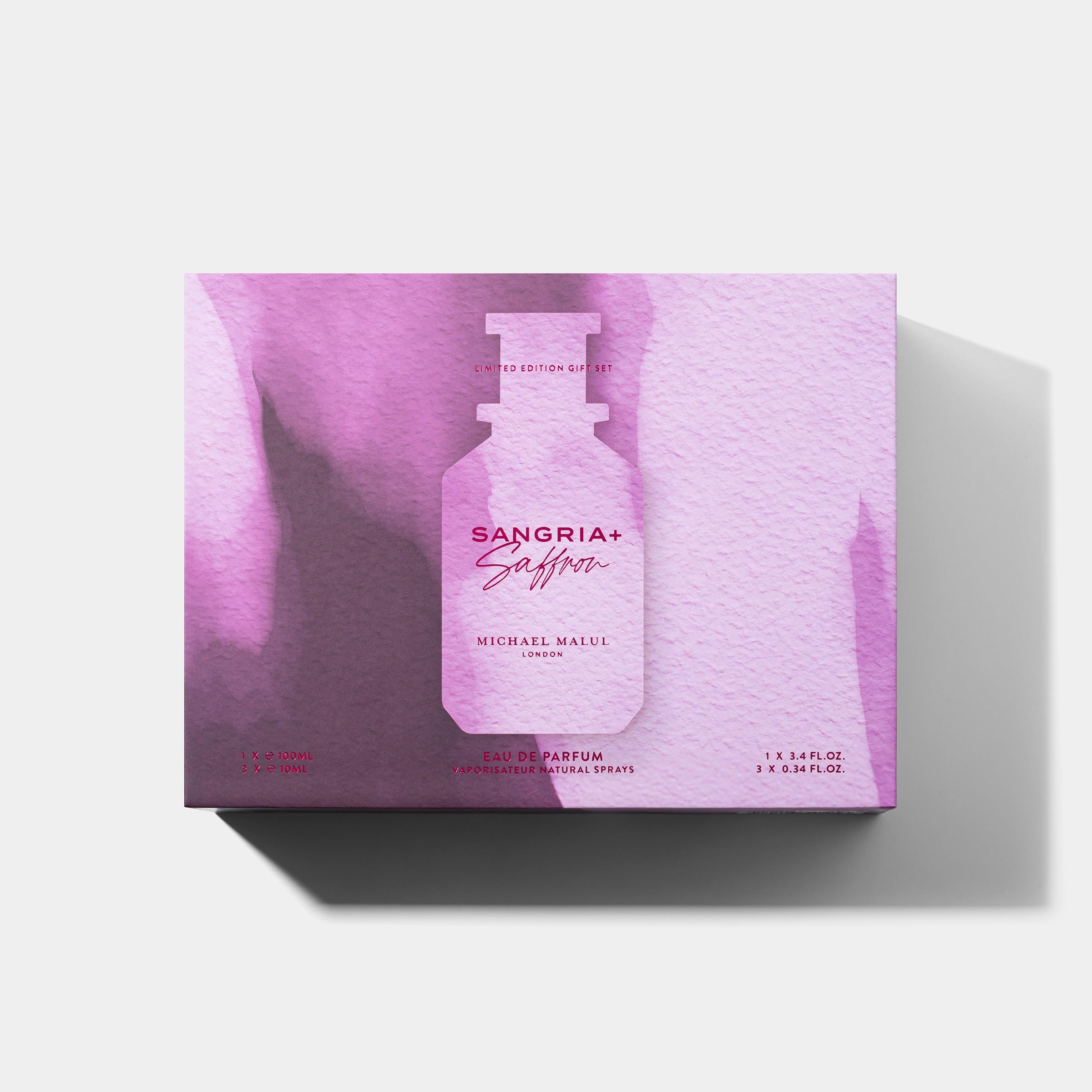 Sangria + Saffron Eau de Parfum Gift Set - 100ml | 10ml