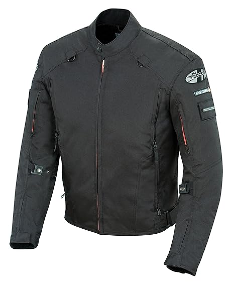 JOE ROCKET RECON MILITARY SPEC TEXTILE JACKET (SMALL) (BLACK)