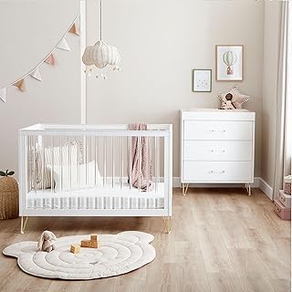 Babymore Kimi Acrylic 2 Piece Nursery Room Set