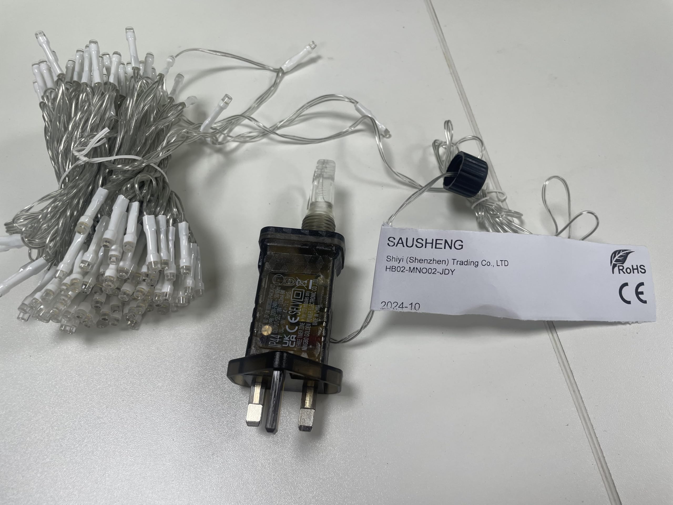 SAUSHENG 1000 LED Fairy Lights Plug in(Warm White to Multicolor
