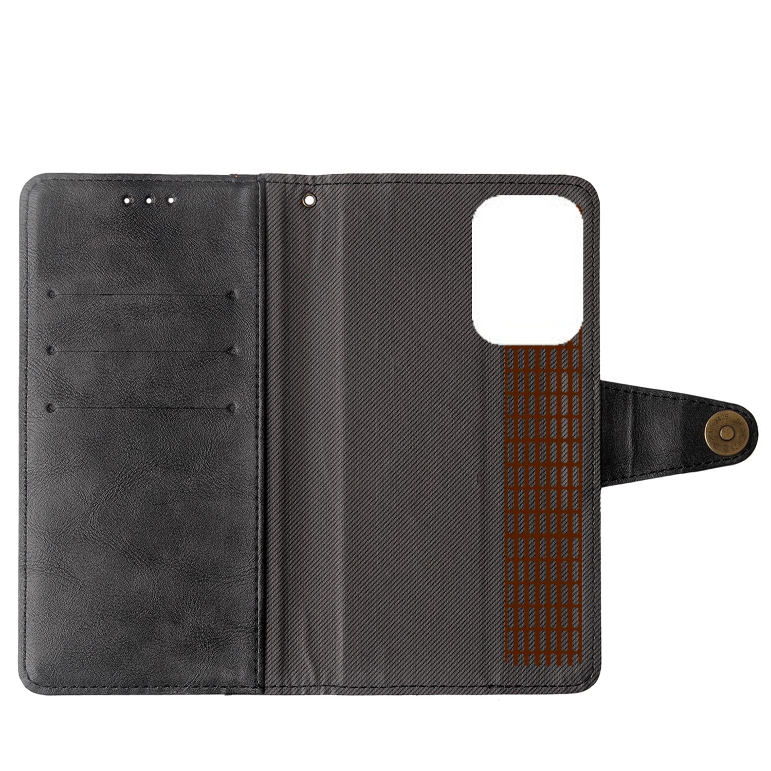 HMD Fusion 5G-behuizing [Wallet Case] [Bracket-functie] [Kaartsleuven] [ Magnetische klep] Compatibel met HMD Fusion 5G-smartphone, Bruin