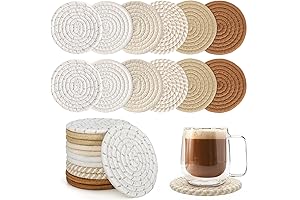 12 Boho Kitchen Table Decorations Coasters For Dining Table