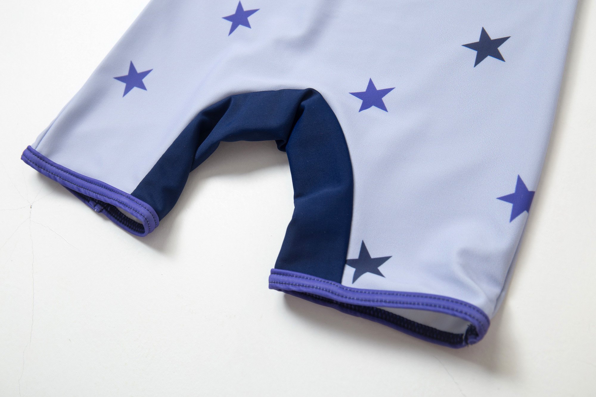 BONVERANO Maillot de Bain bébé garçon Une pièce vêtements à Manches Longues Protection UV 50+ Maillots de Bain avec Une Fermeture éclair