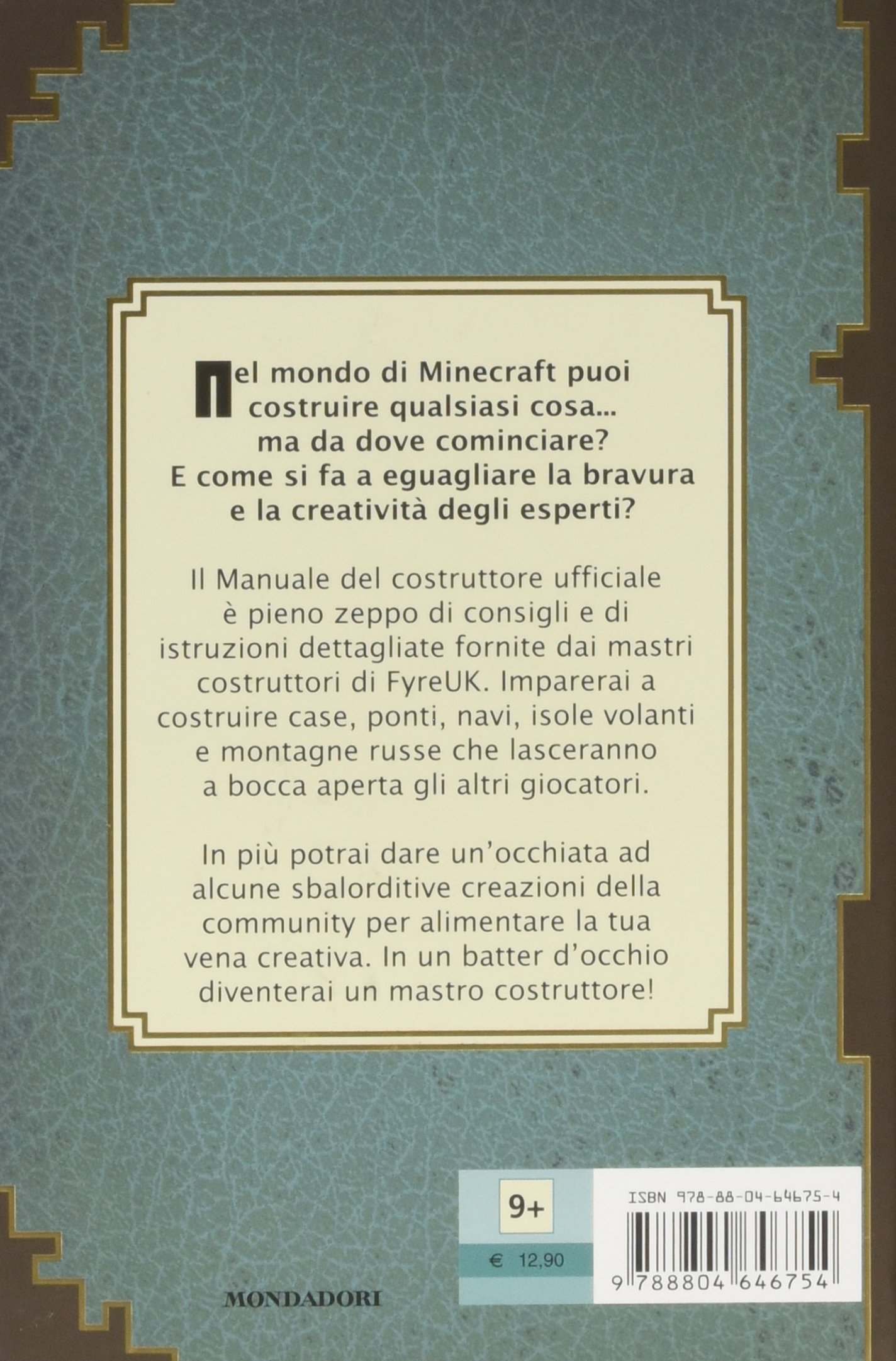 Minecraft Mojang. Manuale del costruttore