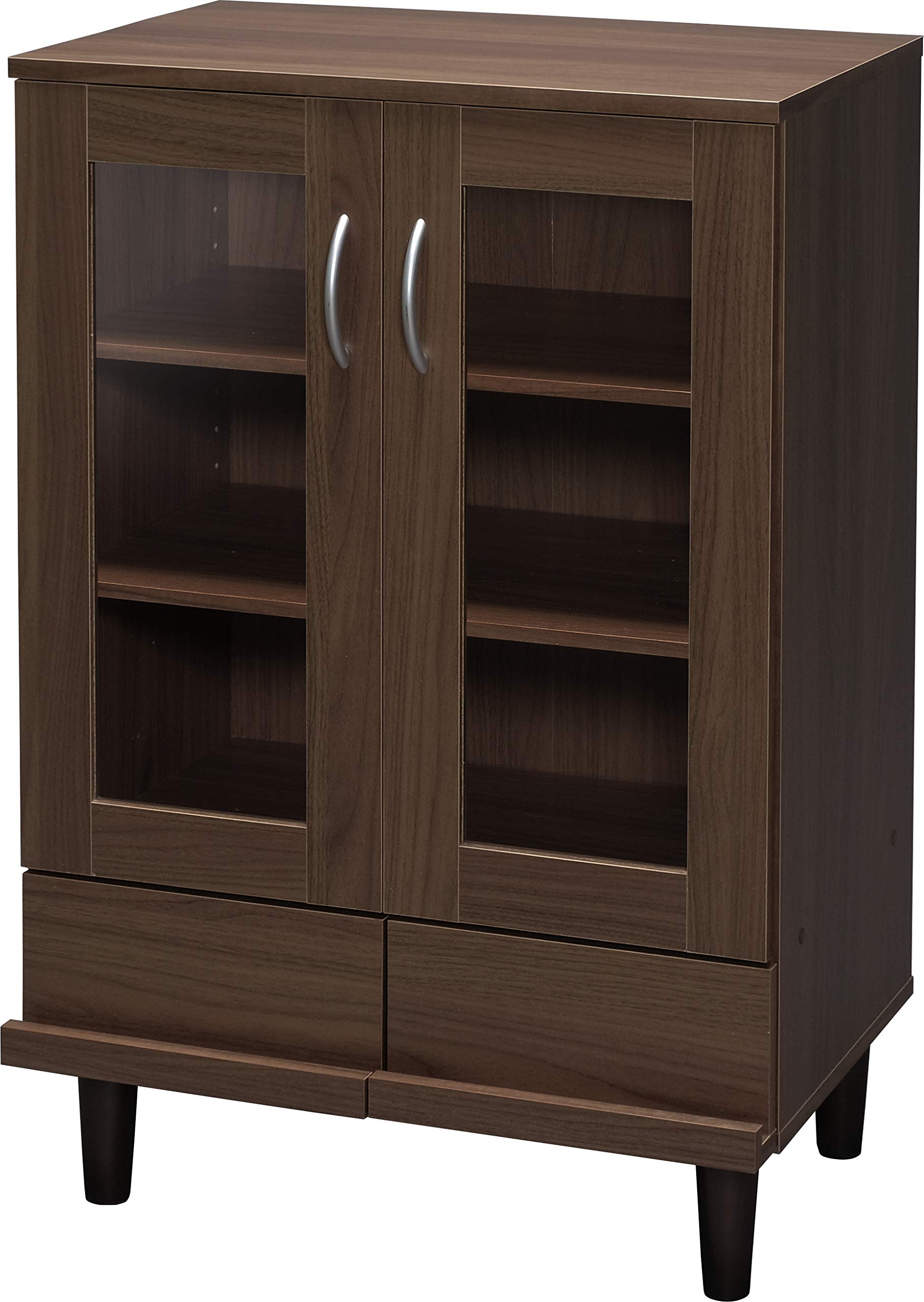Ethnicraft Vitrinekast Wave Geolied Eikenhout, 183 x 110cm - 51455