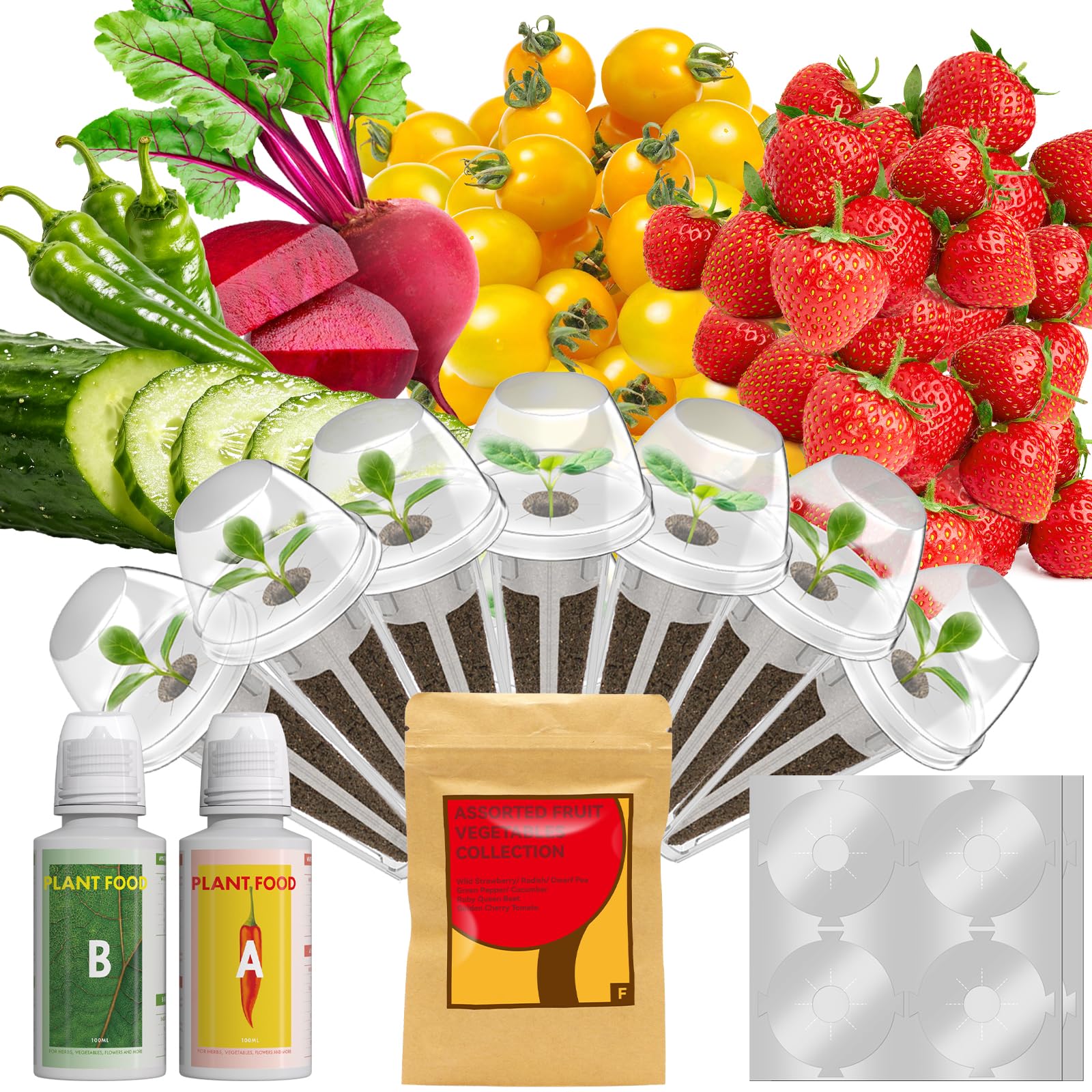 LYKOCLEAN Hydroponic Seed Pod Kit