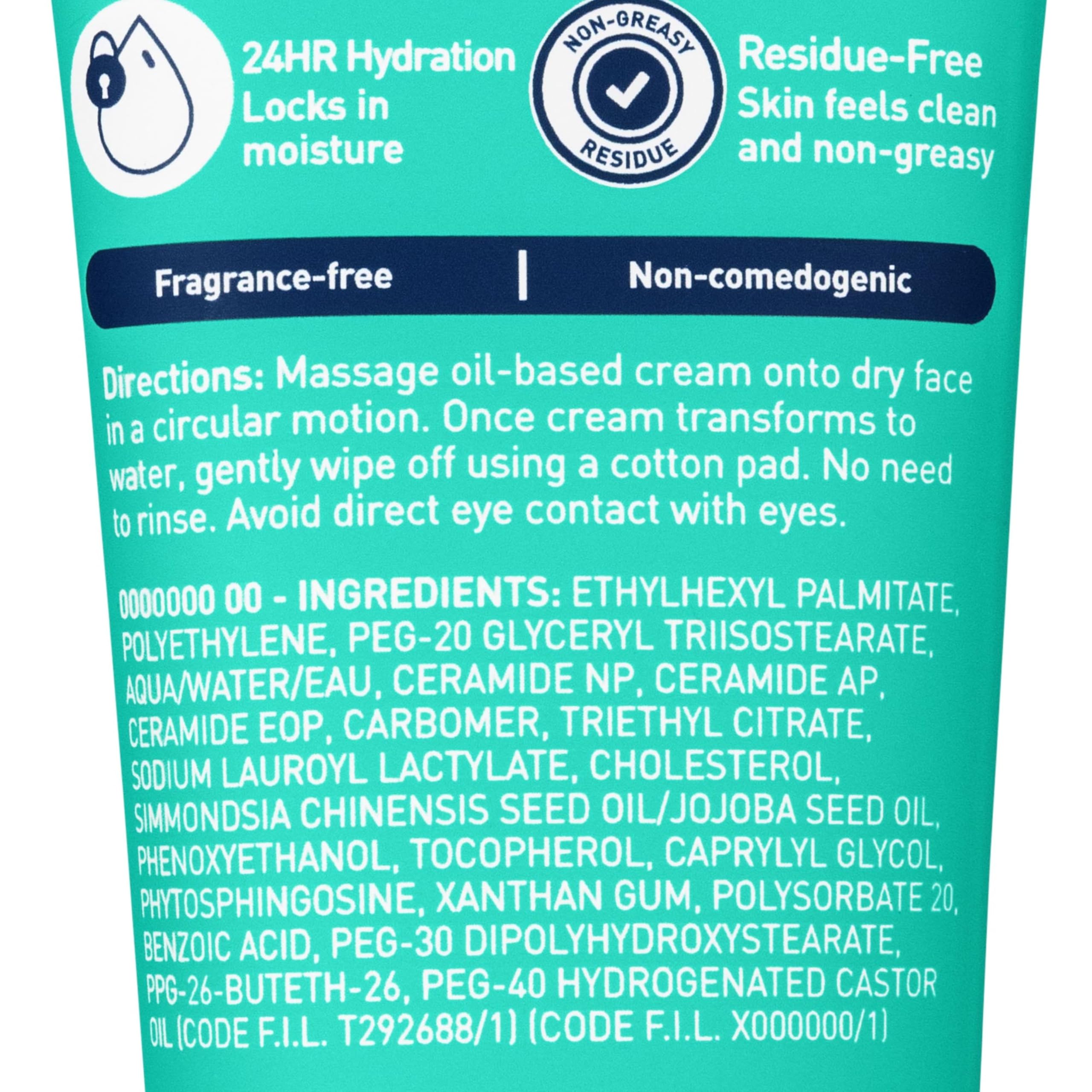 CeraVe Makeup Melter: Cream to Water Cleanser -11 CeraVe Makeup Melter: Cream to Water Cleanser -11