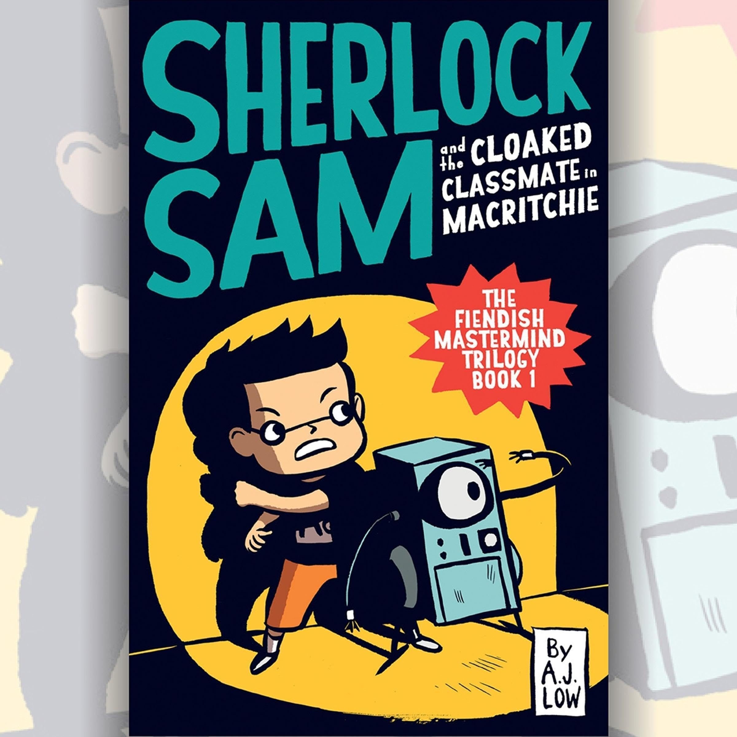 Cover art for Sherlock Sam and the Cloaked Classmate in MacRitchie 6