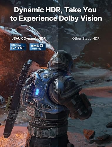 Miniatura 4 de JSAUX Adaptador USB C a DisplayPort 1.4 [8K @60Hz, 4K @144Hz 120Hz, 2K @240Hz] Dynamic HDR, 3D Thunderbolt4/3 a puerto de pantalla compatible con