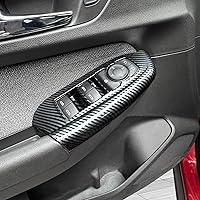 Vista 1 de YOUTOOCAR Panel de interruptor de ventana de puerta compatible con accesorios Chevy Trailblazer 2020-2025 (patrón de fibra de carbono)