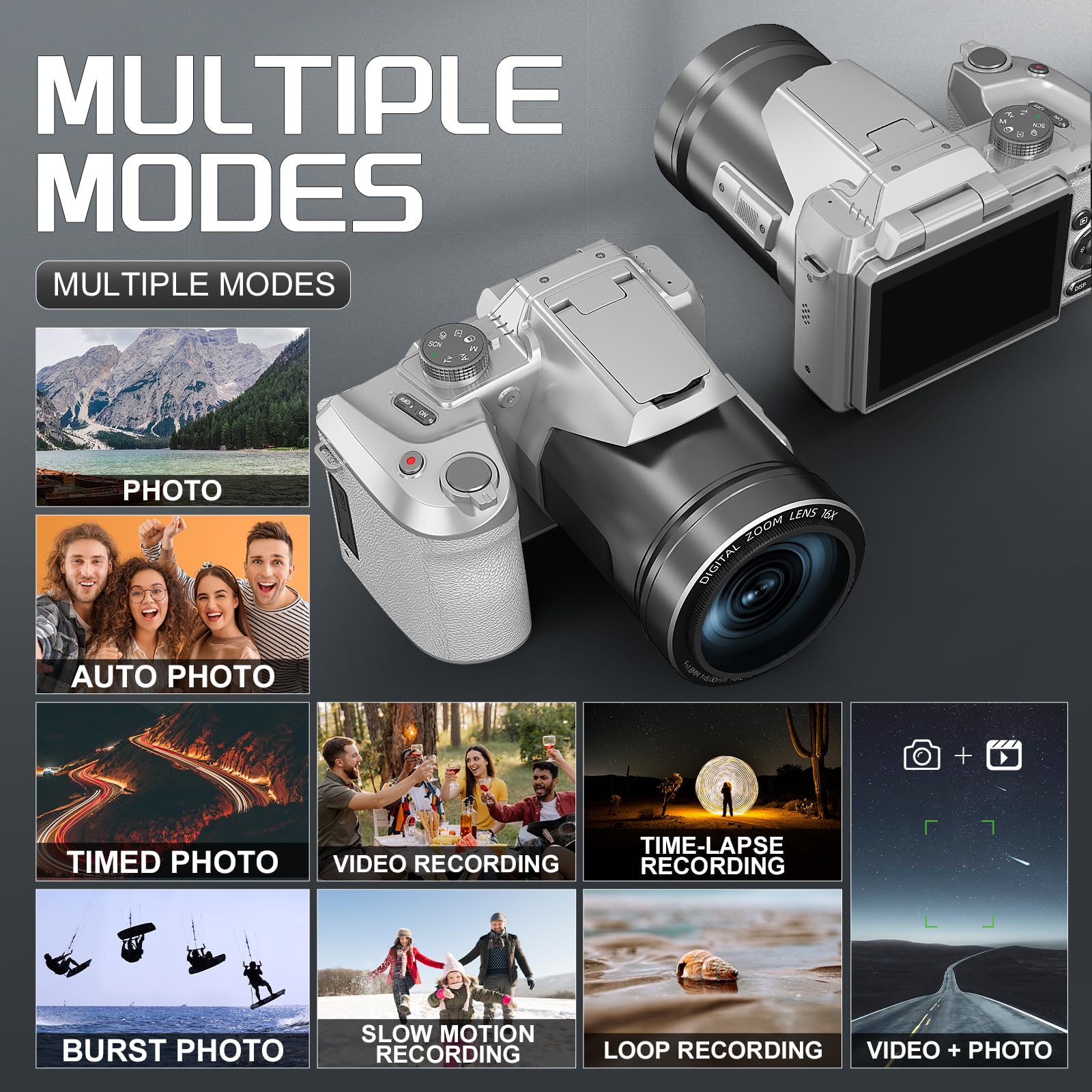 Amazon.com : 64MP Professional Digital Camera for Photography