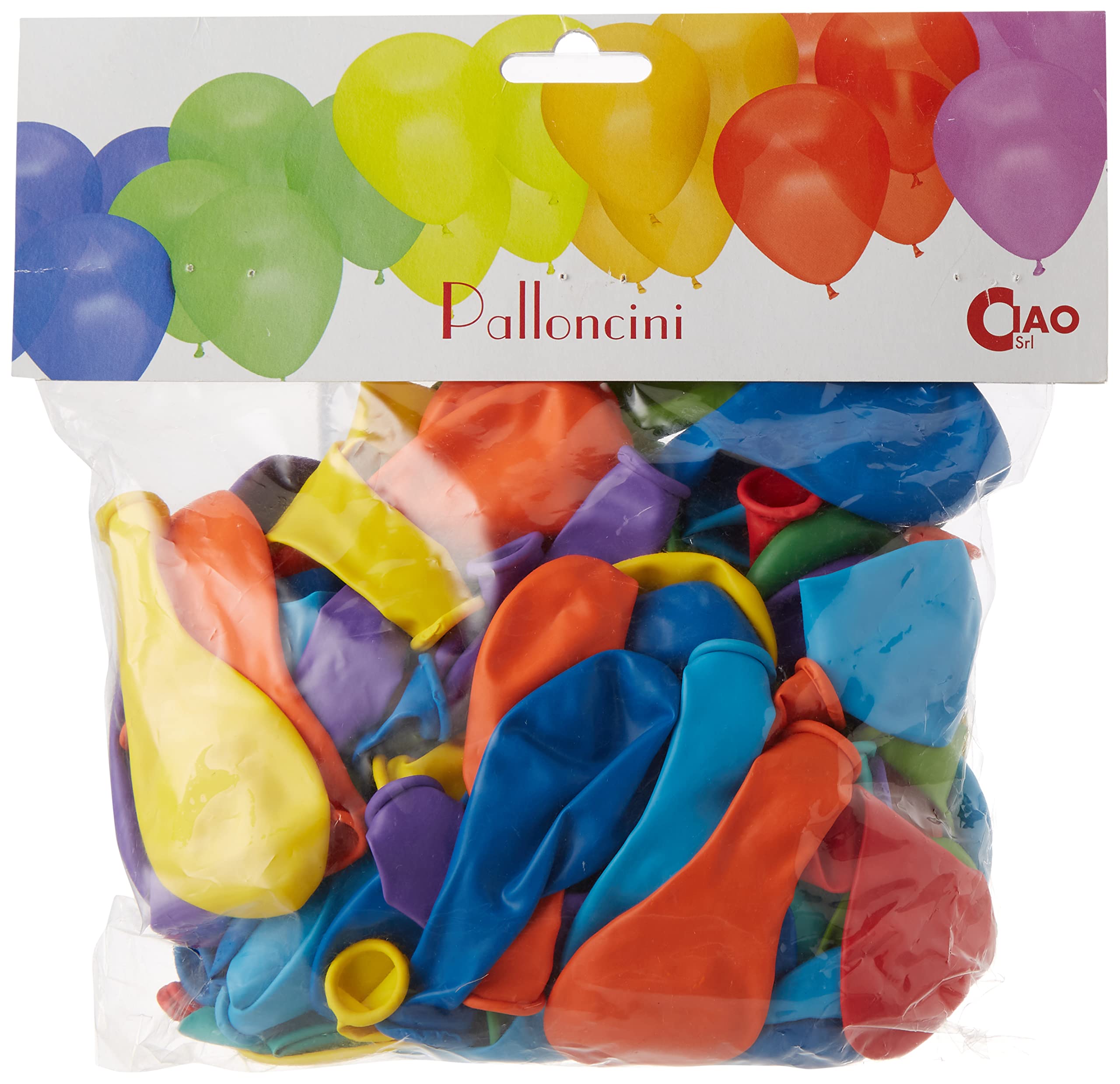 Confezione da 100 palloncini di colore marrone - Vegaooparty