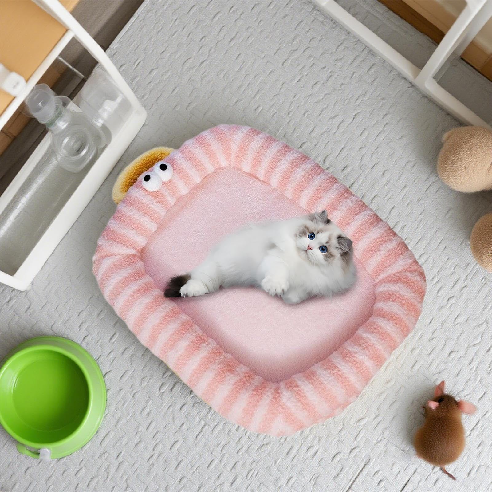 Camitas para Gatos Sofá Cálido para Gatos Y Cama para Cachorros