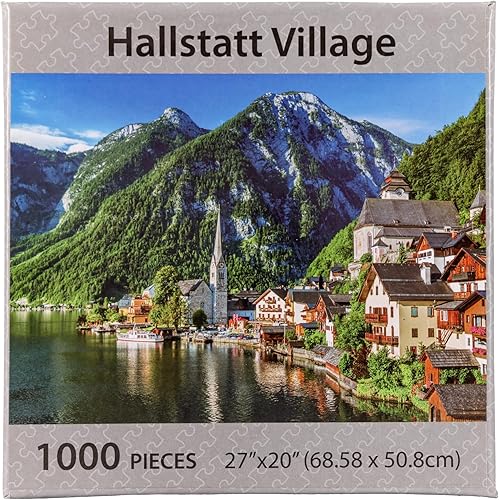 Miniatura 3 de Puzzle Mate - Hallstatt Lake - Rompecabezas de 1000 piezas