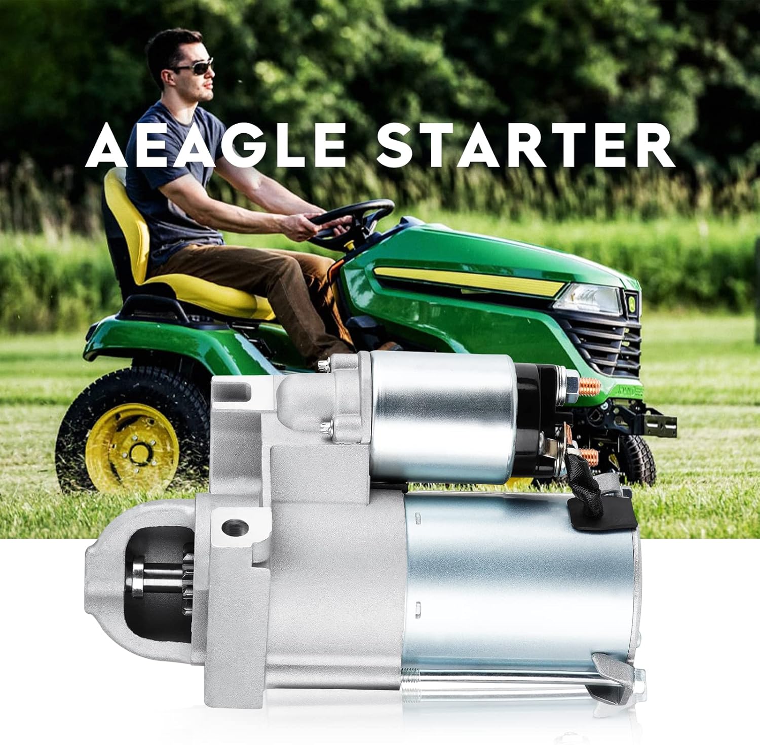 Starter for Chevy Impala 00-05 3.8L, Camaro Lumina Monte Carlo 98-05 3.8L, Buick Allure Lacrosse 05-09 3.8L, Lesabre Regal 98-05, Oldsmobile Intrigue LSS 98-99, Pontiac Bonneville Grand Prix 98-08