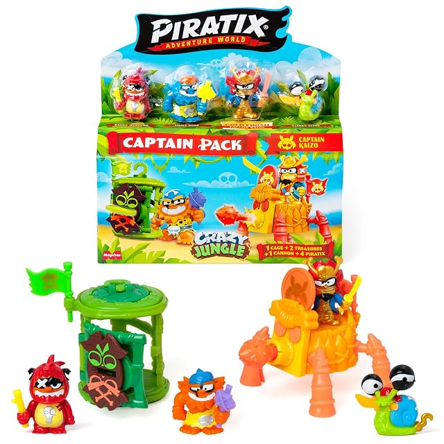 PIRATIX Adventure World Serie Crazy Jungle, Captain Pack Kaizo