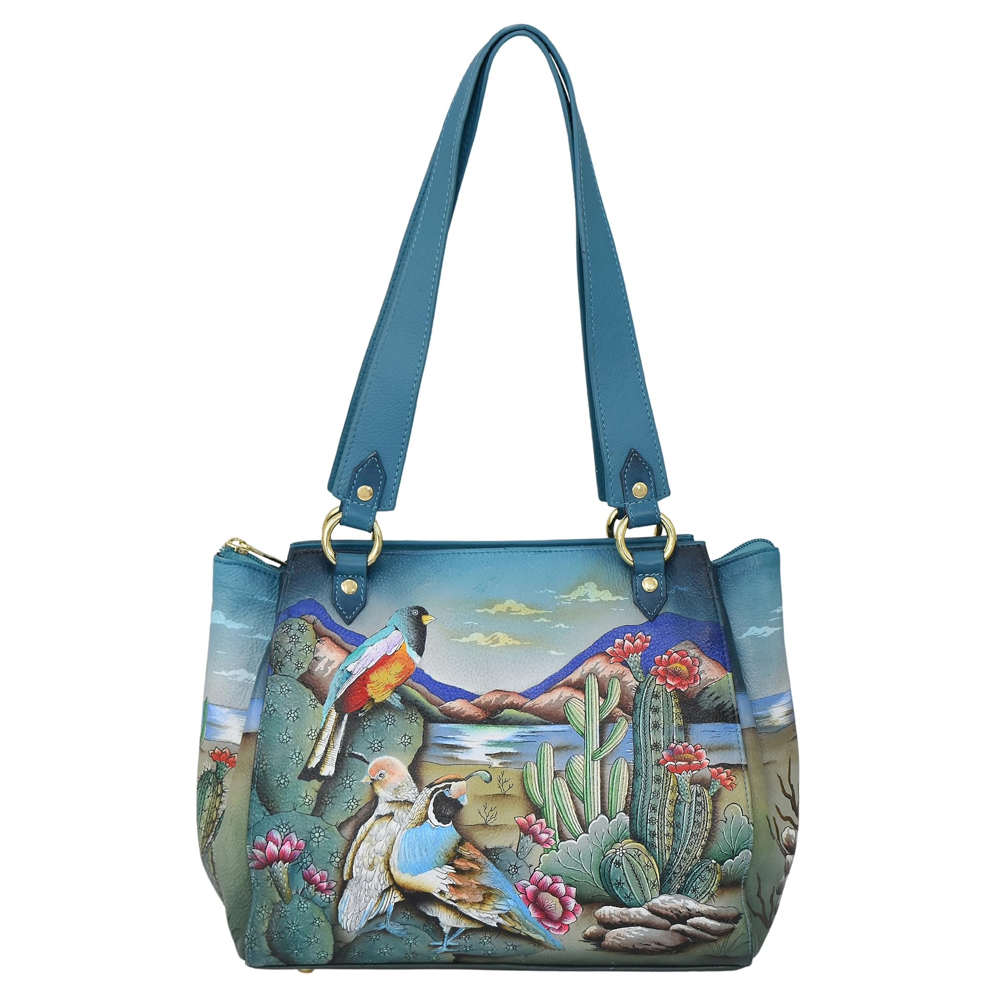 Sac fourre-tout en cuir durable oiseaux de Canyon pour ne plus manquer d'espace - 6