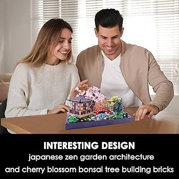 みんと Amazon.com: Alizdd Micro Building Blocks Sets，Chinese Zen