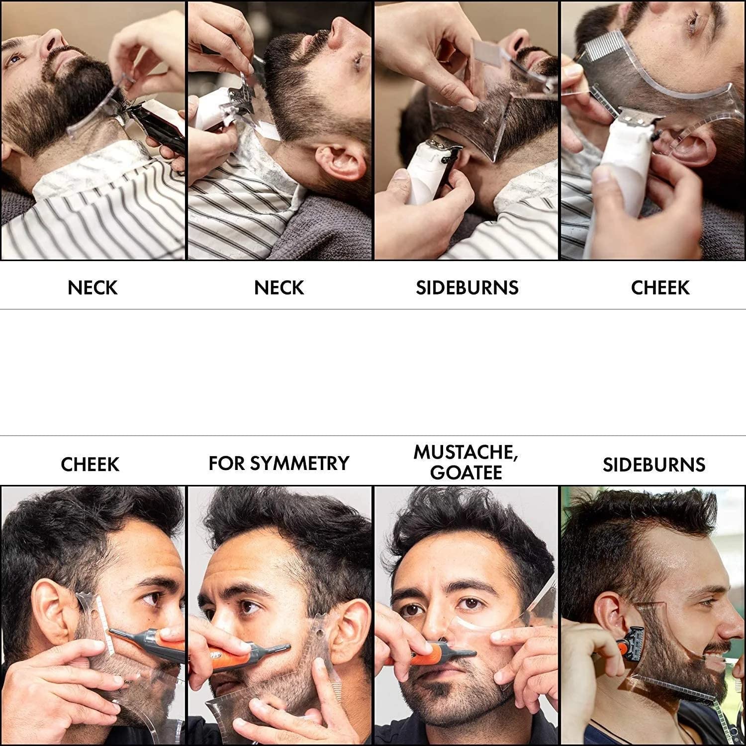 Mikebe Beard Lineup Tool - Perfect Shave Lines -4