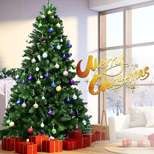 Miniatura 8 de 24 adornos de bola de Navidad, decoración de árbol de Navidad, decoraciones de bolas de Navidad inastillables para decoración de vacaciones, bodas,