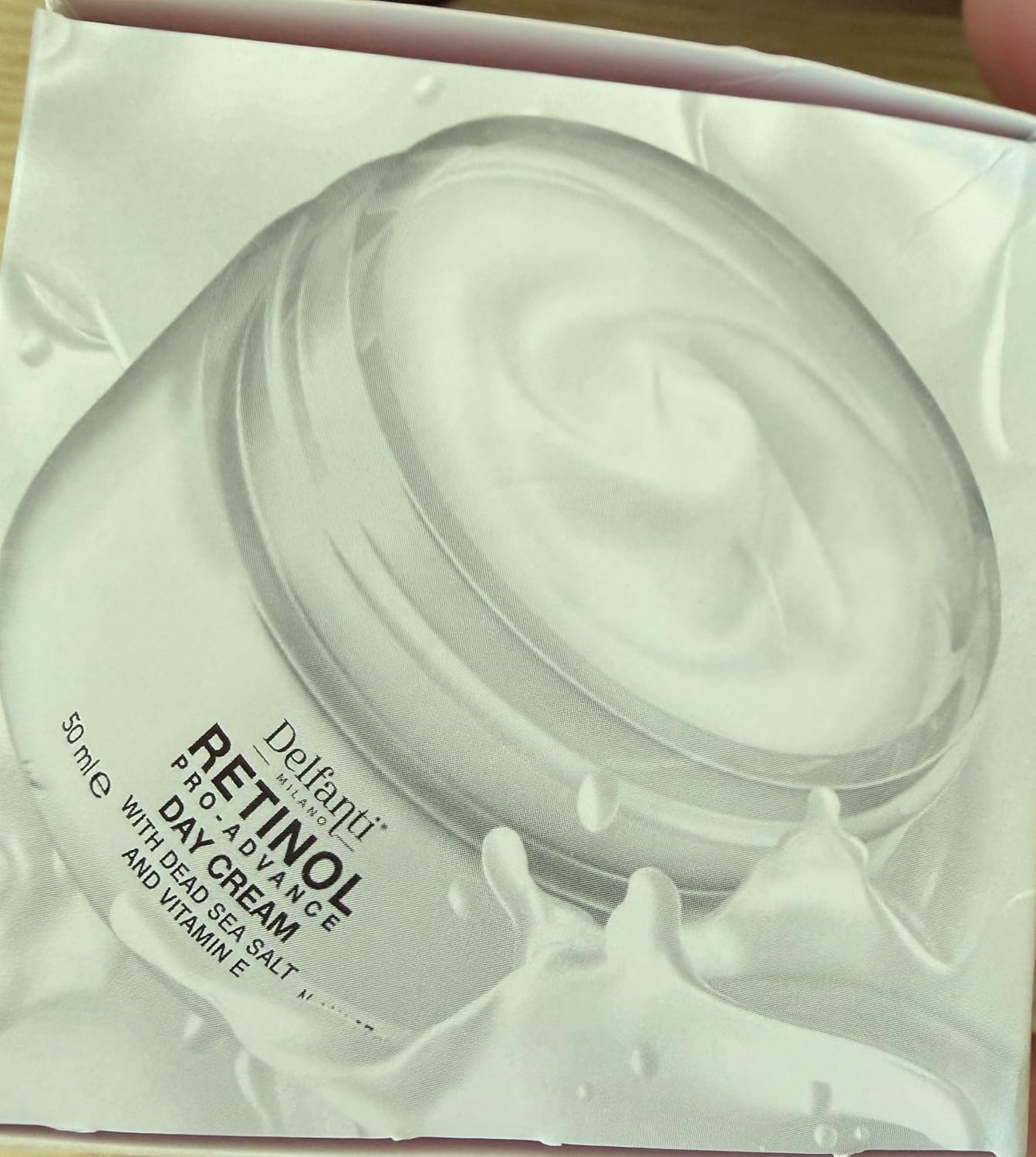 Delfanti Milano, Retinol Pro Advance Day Cream with Dead Sea Salts and Vitamin B, Anti Aging Moisturizer for Face and Neck, Made in Italy, 1.7 oz 50 mL - Image 8