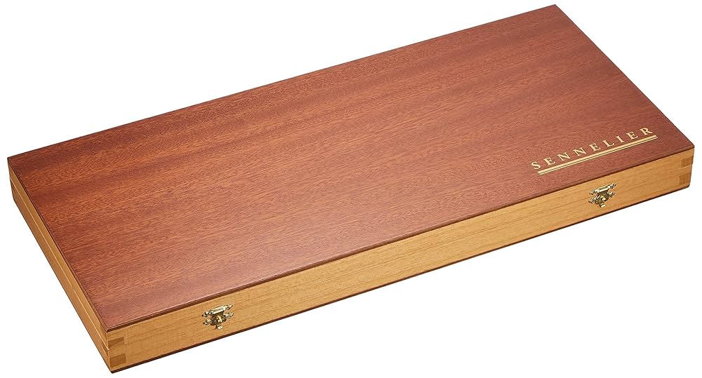 値下げしました！セヌリエの高級ソフトパステル 50色 木箱入り 値下げしました！セヌリエの高級ソフトパステル 50色 木箱入りの