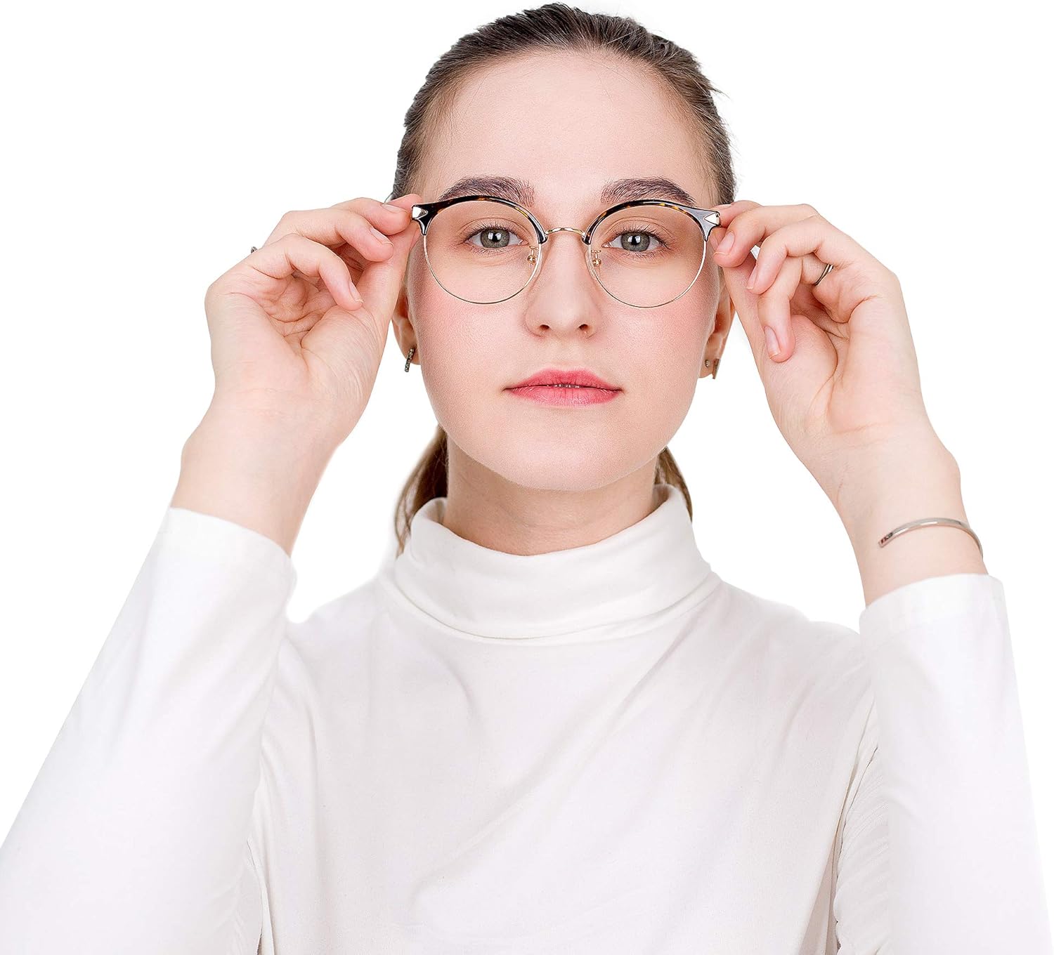 LifeArt Blue Light Glasses, Anti Eyestrain, Computer Reading Glasses, Gaming Glasses, TV Glasses for Women Men, Anti Glare