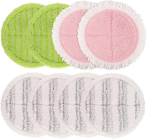 Almohadillas eléctricas para trapeador, almohadillas de limpieza de suelos compatibles con mopa G700 y P700, almohadillas giratorias redondas de 6.3