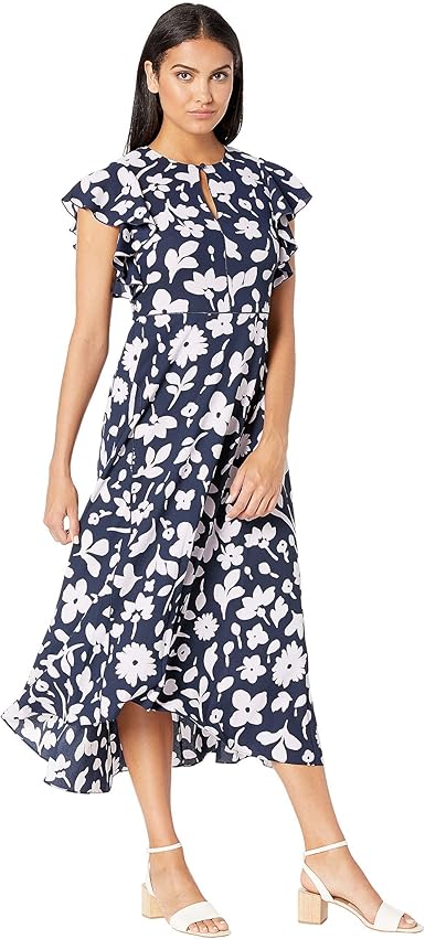 21 新作 ピンク S ワンピース スプラッシュフラッター ケイトスペード ロングワンピース マキシワンピース