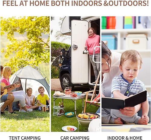 Miniatura 9 de Colchón de espuma viscoelástica para camping, almohadilla de dormir portátil, colchón de viaje enrollable, impermeable, plegable, colchón para cuna,