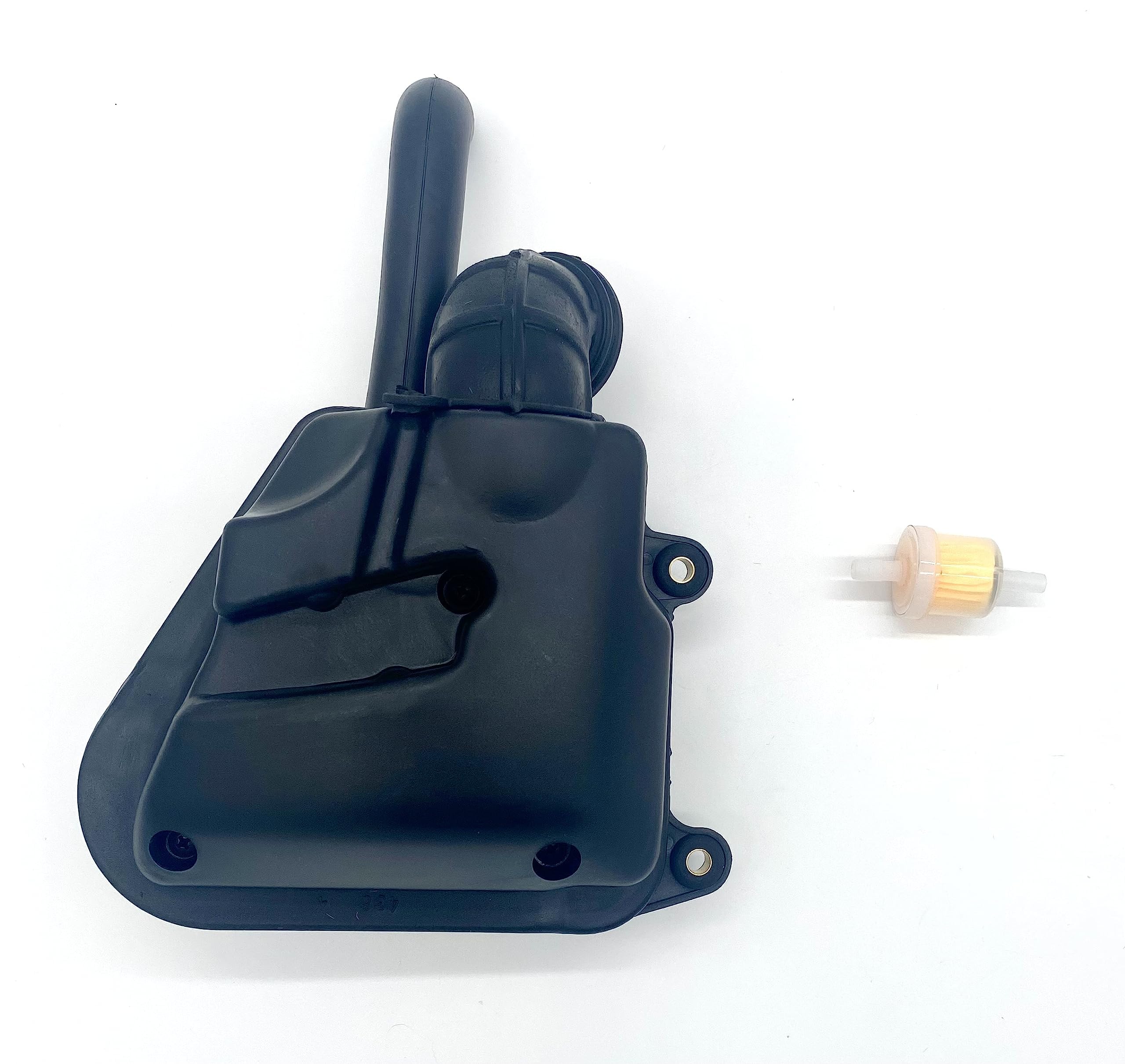 Apache RLX 100cc Quad Air Box Filter Assembly Air Cleaner Intake Box with Fuel Filter compatible with Quadzilla 100cc, Aeon Cobra 100cc, Polaris 90cc 100cc, Hornet 100cc & Dolphin 100cc Quad