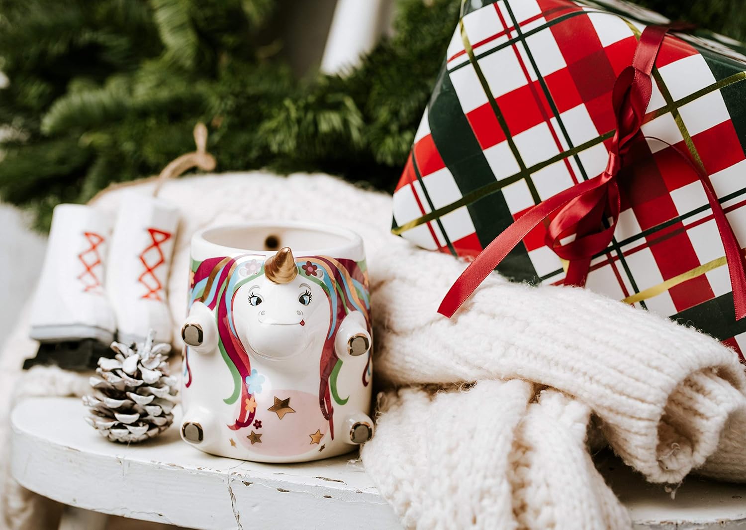 Exclusive Ceramic Unicorn Coffee Mug w/Rainbow by Comfify - Sweet & Fantastical 3D Unicorn Design w/Magical Rainbow - Unique & Creative Mug for Coffee, Tea & Hot Cocoa Flash Deals - 40% OFF Ceramic Unicorn Coffee Mug w/Rainbow by Comfify - Sweet & Fantastical 3D Unicorn Design w/Magical Rainbow - Unique & Creative Mug for Coffee, Tea & Hot Cocoa