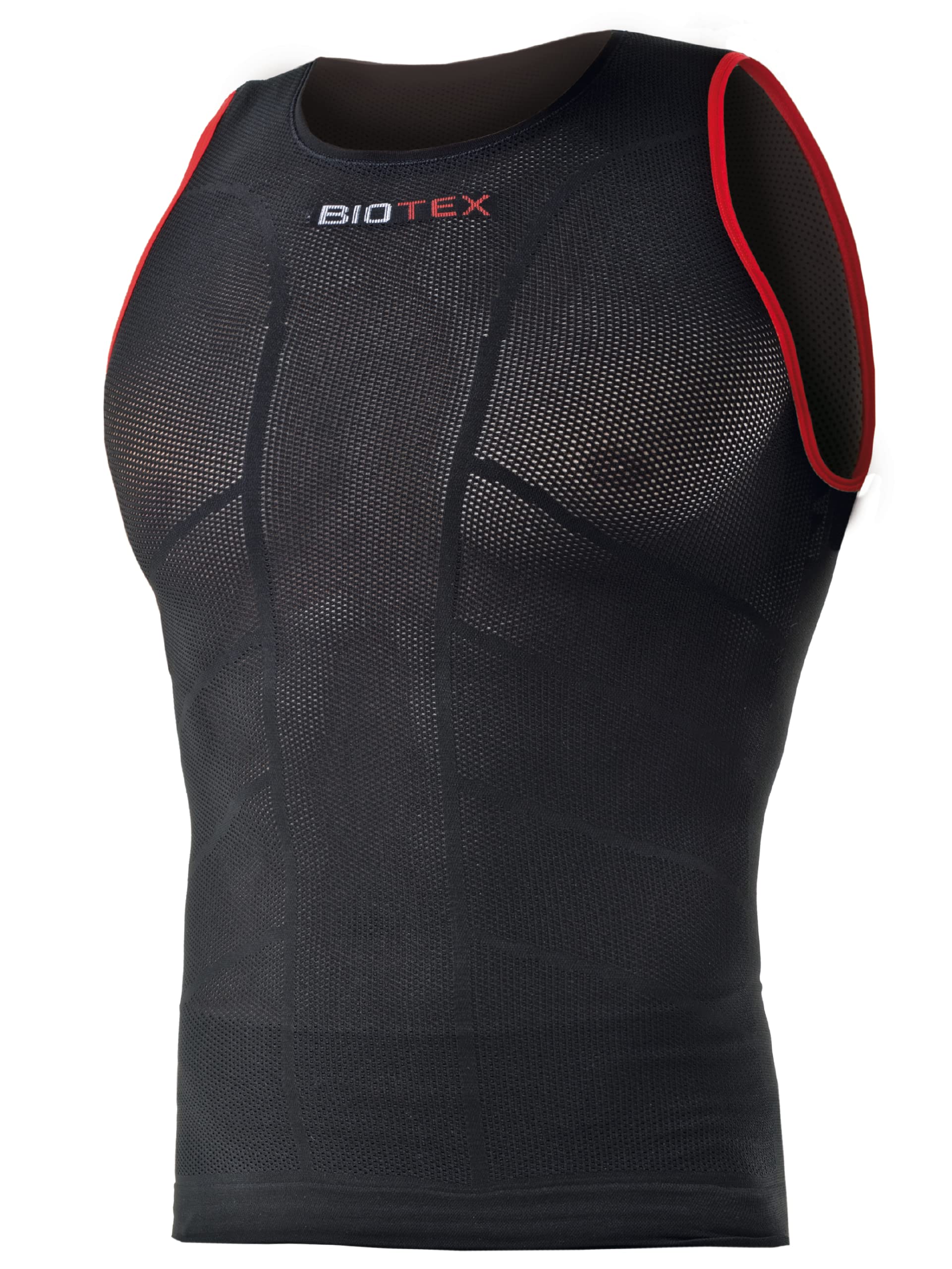 BIOTEX Camiseta de Tirantes Transpirable Unisex para Ciclismo y Running, Ropa Interior técnica Deportiva, Ideal para el Verano