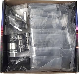 McGard 84640 Chrome/Black Cone Seat Wheel Installation Kit for 6 Lug Vehicles, M14 x 1.5 Thread Size)